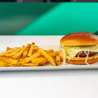 California Burger with Bacon